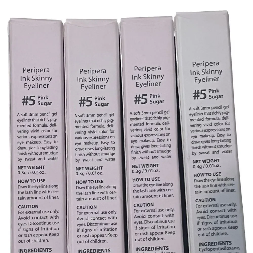 Peripera Ink Skinny Eyeliner #5 Pink Sugar lot of 4 NEW